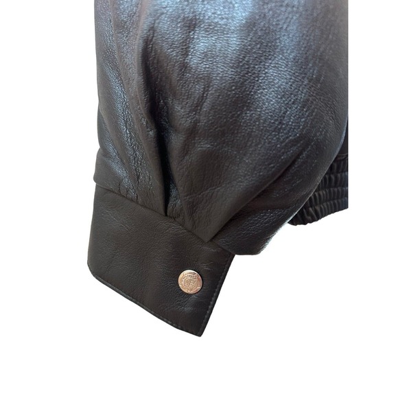 Vintage JH Design Boston Market Leather Jacket XXL Premier Edition USA Promo HTF - Picture 10 of 16